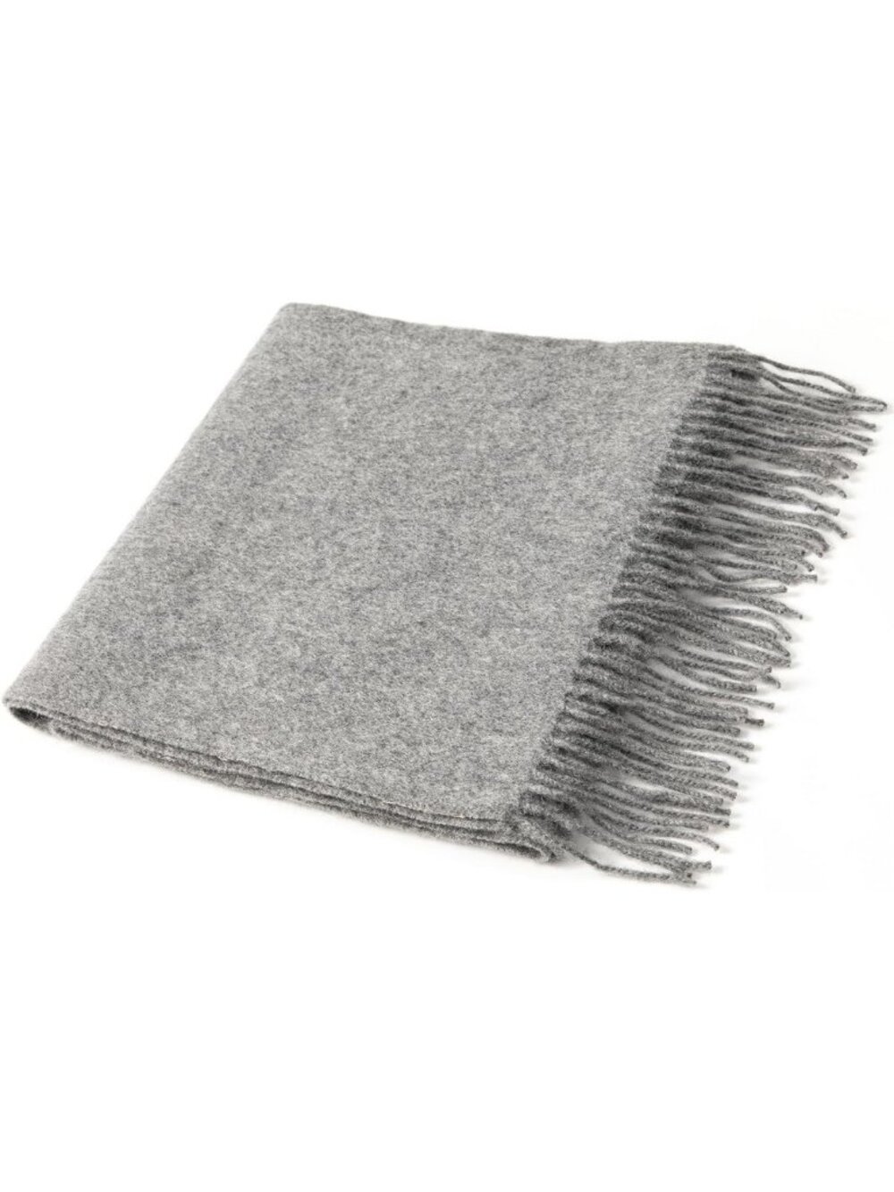 Ultra Soft 100% Cashmere Scarf with Fringed Edges, Large Shawl Wrap for All